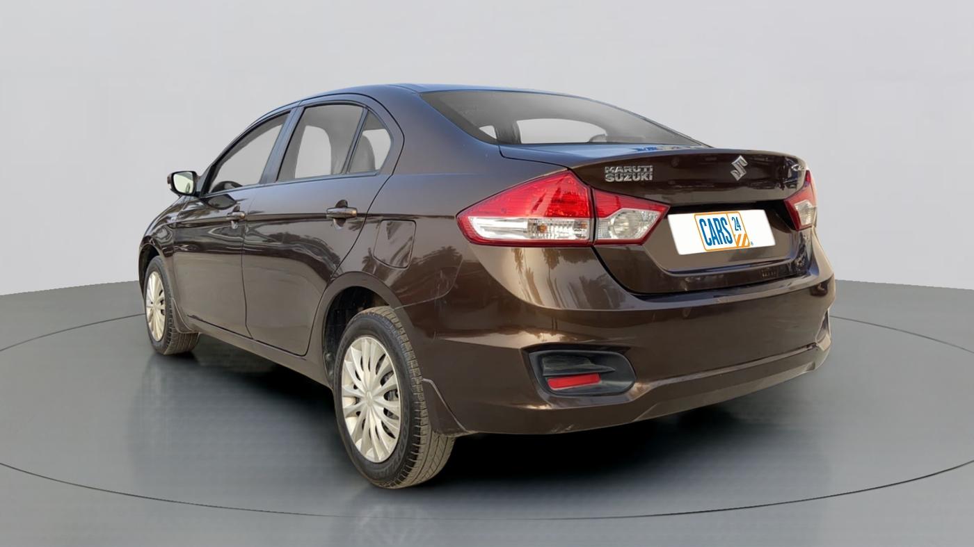 2016 Maruti Ciaz VXI (O), Petrol, Manual, 72,394 km, Left Back Diagonal