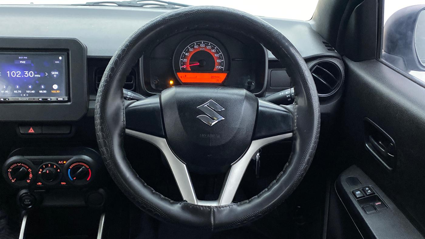 2019 Maruti IGNIS SIGMA 1.2 K12, Petrol, Manual, 38,982 km, Steering Wheel Close Up