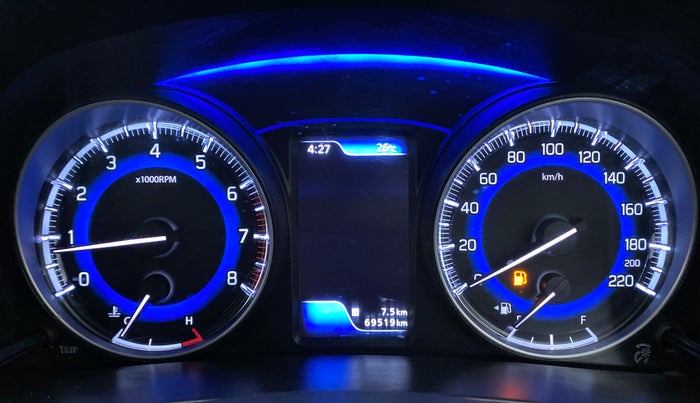 2019 Toyota Glanza G MT PETROL, Petrol, Manual, 69,553 km, Odometer Image