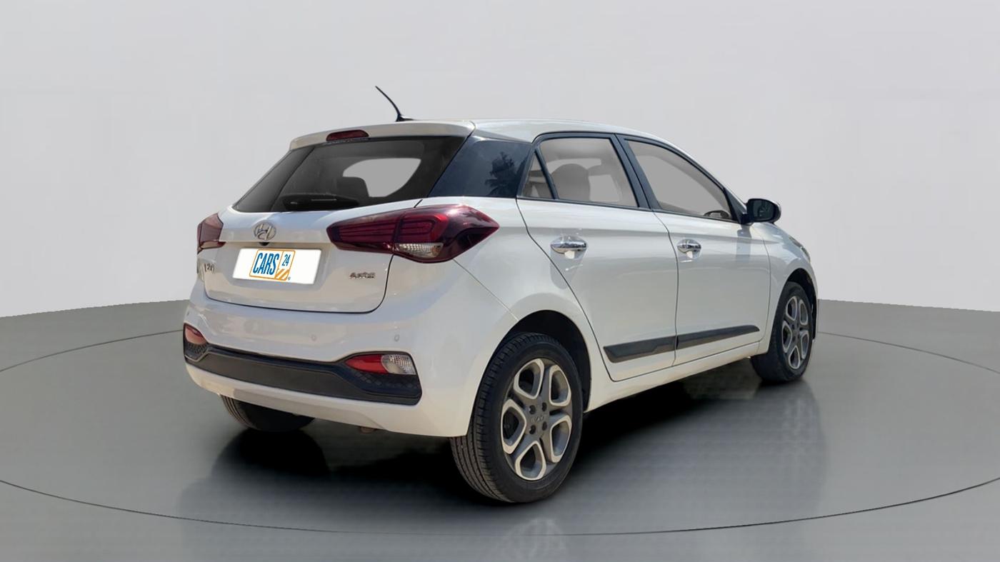 2018 Hyundai Elite i20 ASTA 1.2 (O), Petrol, Manual, 43,137 km, Right Back Diagonal