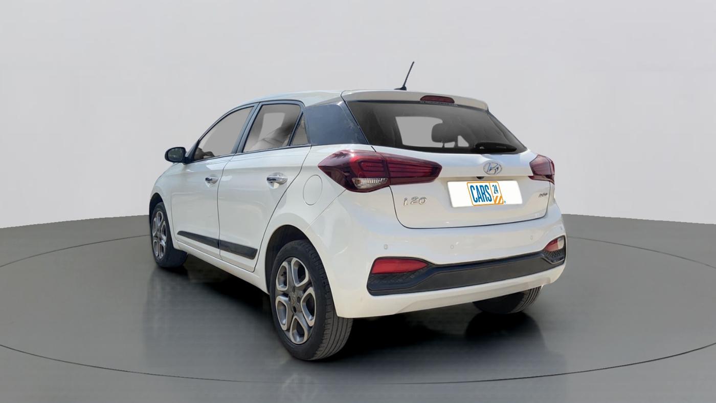 2018 Hyundai Elite i20 ASTA 1.2 (O), Petrol, Manual, 43,137 km, Left Back Diagonal