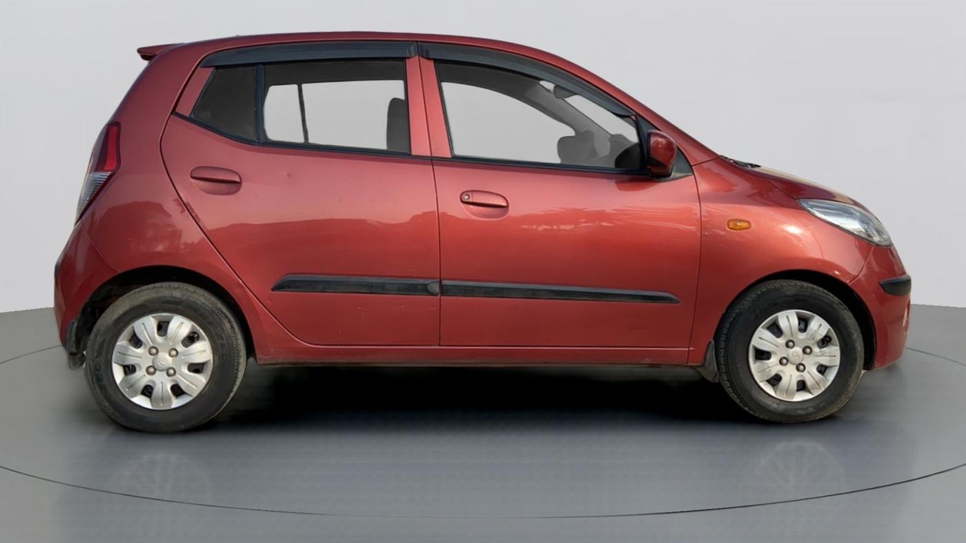 2010 Hyundai i10 SPORTZ 1.2, Petrol, Manual, 44,860 km, Right Side View
