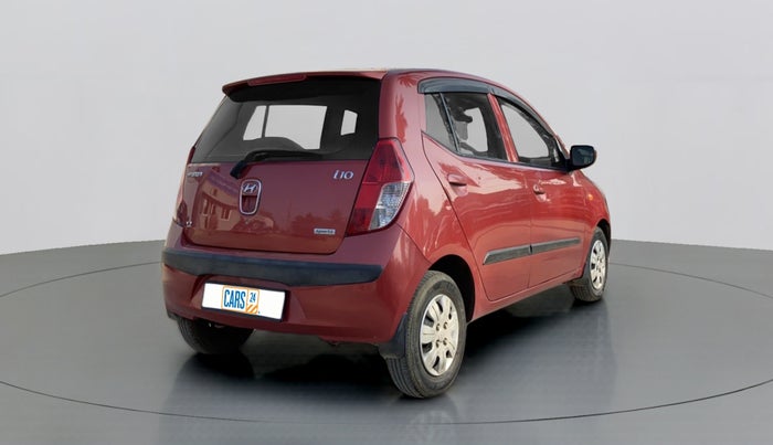 2010 Hyundai i10 SPORTZ 1.2, Petrol, Manual, 44,860 km, Right Back Diagonal