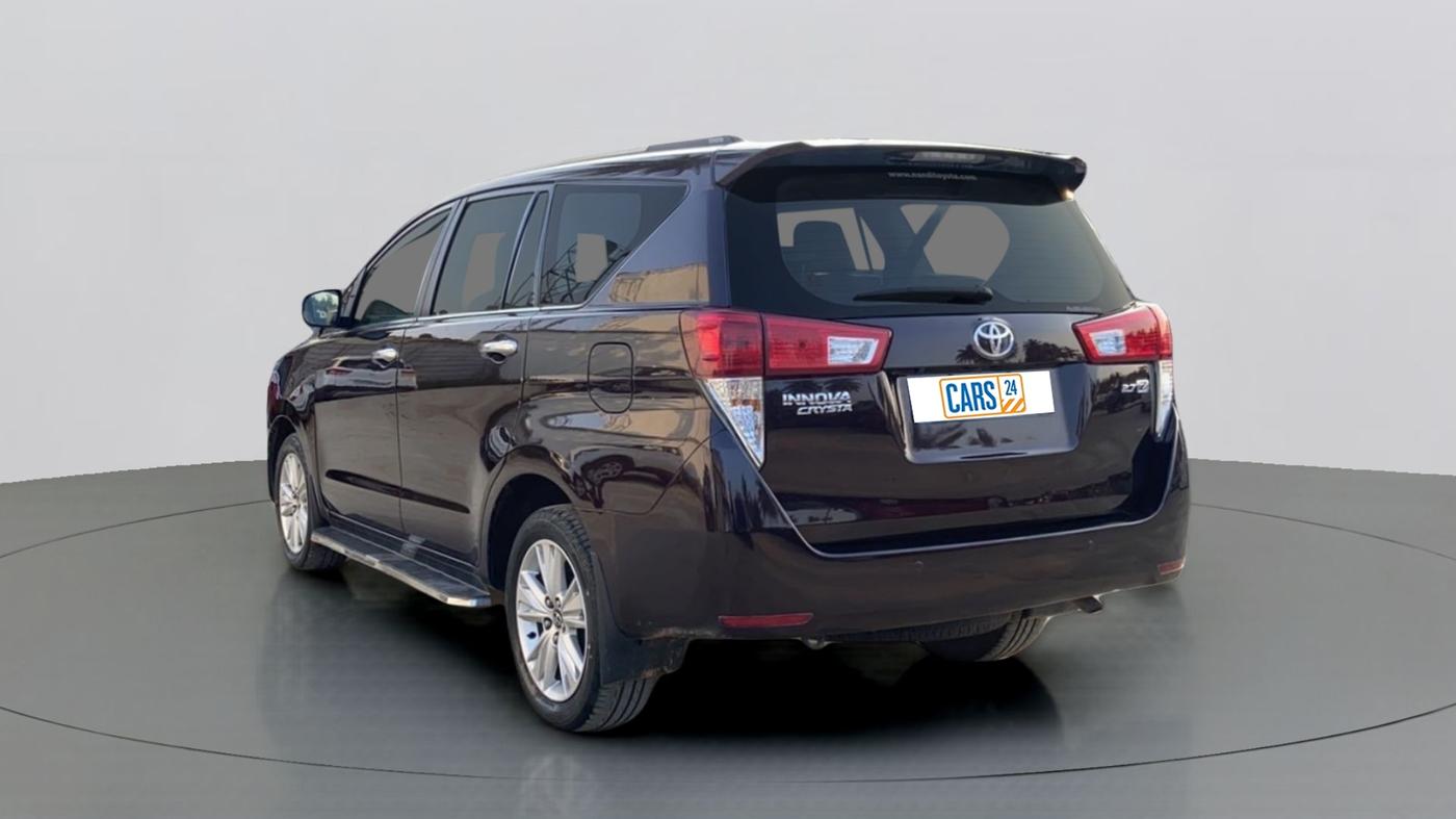 2016 Toyota Innova Crysta 2.7 ZX AT 7 STR, Petrol, Automatic, 21,496 km, Left Back Diagonal