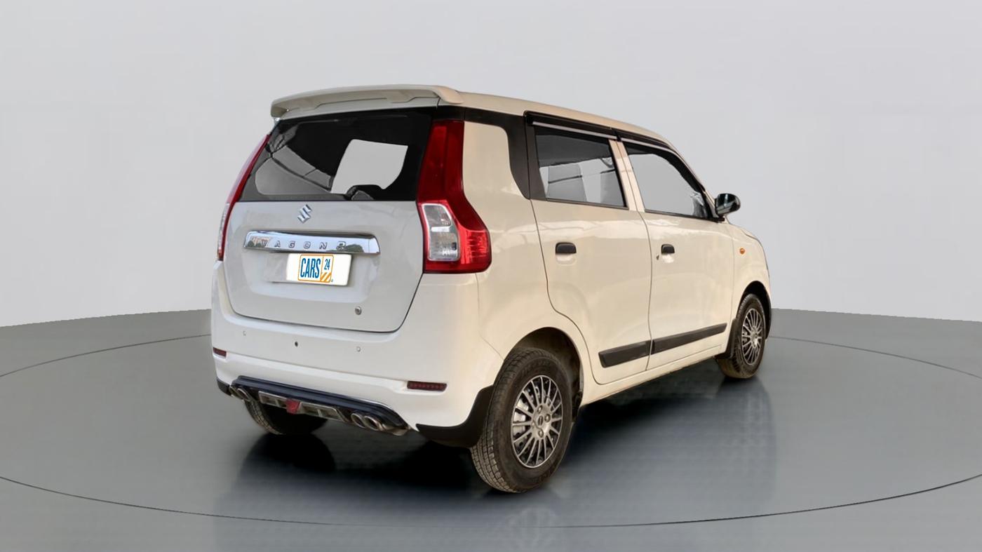 2019 Maruti New Wagon-R LXI CNG 1.0 L, CNG, Manual, 27,867 km, Right Back Diagonal