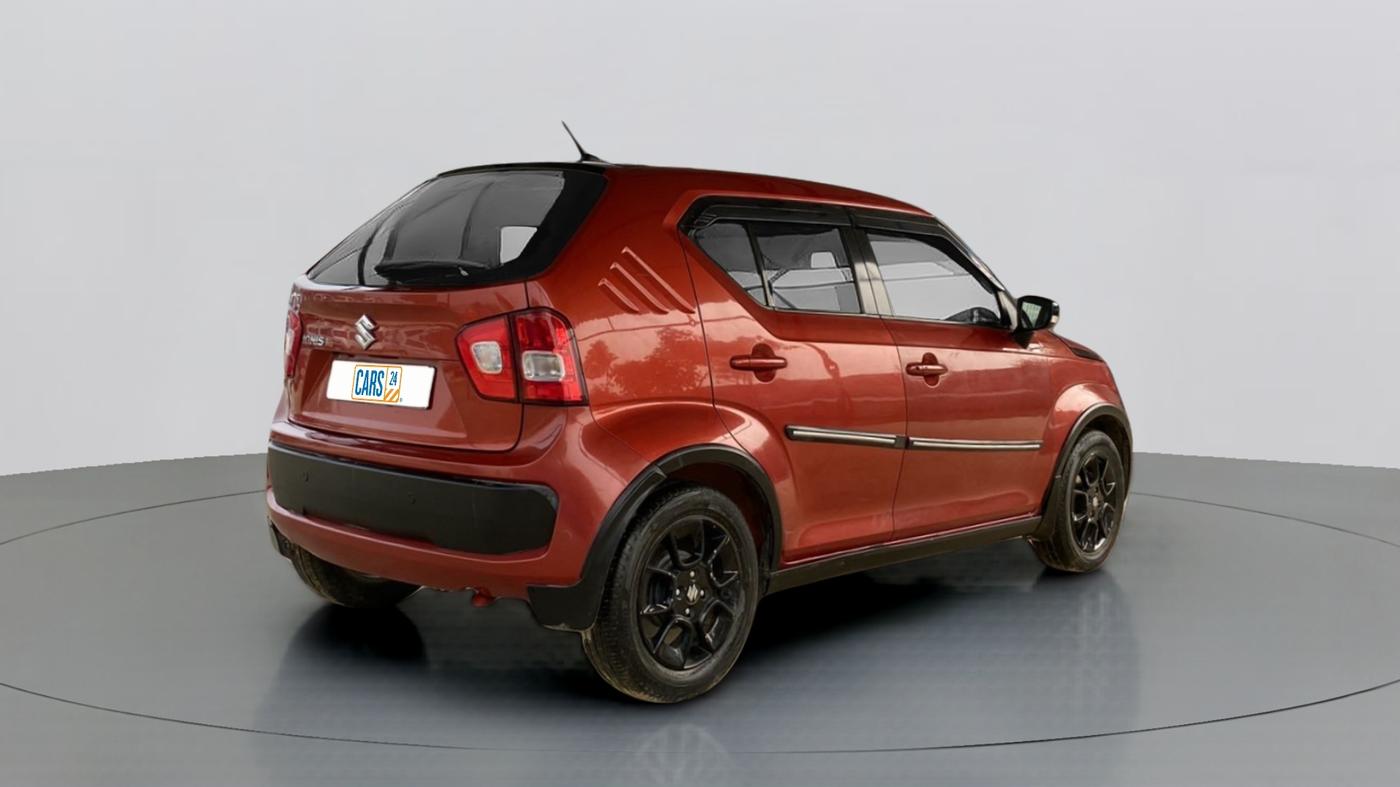2017 Maruti IGNIS ALPHA 1.2 K12 DUAL TONE, Petrol, Manual, 58,942 km, Right Back Diagonal