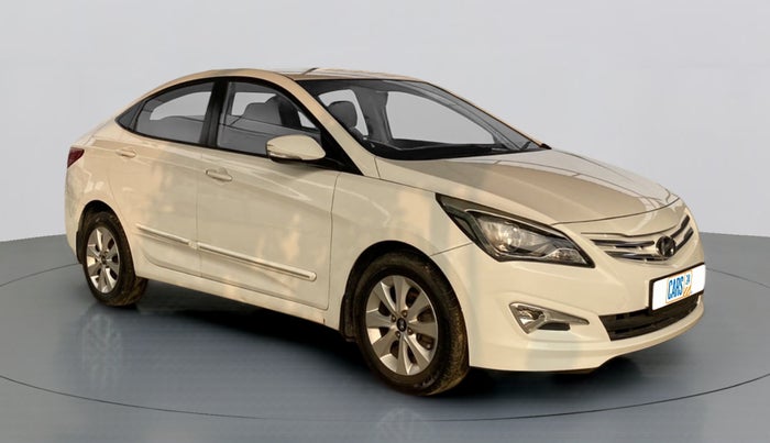 2015 Hyundai Verna FLUIDIC 1.6 CRDI S, Diesel, Manual, 1,01,702 km, Right Front Diagonal