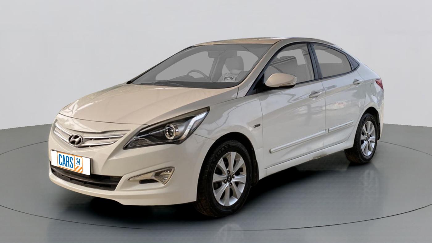 2015 Hyundai Verna FLUIDIC 1.6 CRDI S, Diesel, Manual, 1,01,702 km, Left Front Diagonal