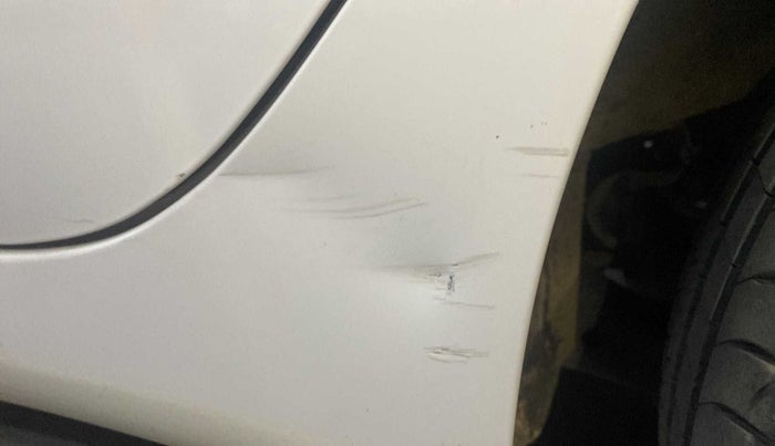 2020 Hyundai AURA SX PETROL, Petrol, Manual, 11,556 km, Left quarter panel - Slightly dented