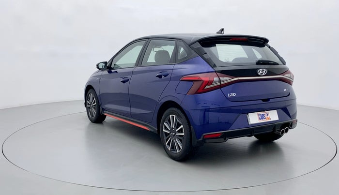 2021 Hyundai NEW I20 N LINE N8 1.0 TURBO GDI DCT DUAL TONE, Petrol, Automatic, 17,847 km, Left Back Diagonal