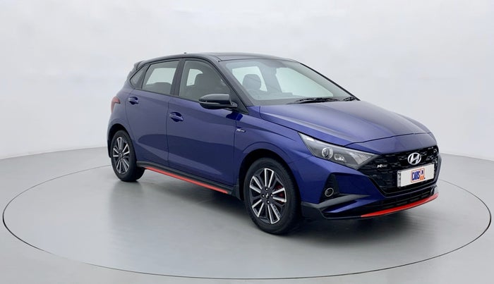 2021 Hyundai NEW I20 N LINE N8 1.0 TURBO GDI DCT DUAL TONE, Petrol, Automatic, 17,847 km, Right Front Diagonal
