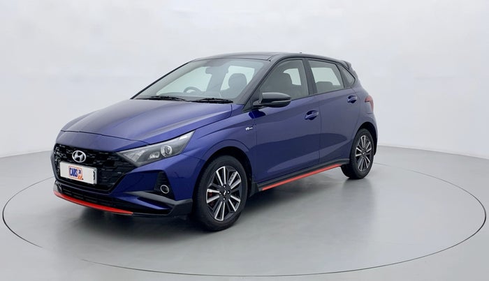 2021 Hyundai NEW I20 N LINE N8 1.0 TURBO GDI DCT DUAL TONE, Petrol, Automatic, 17,847 km, Left Front Diagonal