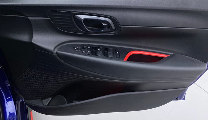 2021 Hyundai NEW I20 N LINE N8 1.0 TURBO GDI DCT DUAL TONE, Petrol, Automatic, 17,847 km, Driver Side Door Panels Control