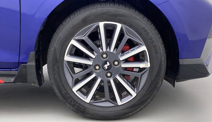2021 Hyundai NEW I20 N LINE N8 1.0 TURBO GDI DCT DUAL TONE, Petrol, Automatic, 17,847 km, Right Front Wheel