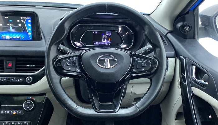 2021 Tata NEXON XZ+ OPT PETROL, Petrol, Manual, 26,533 km, Steering Wheel Close Up