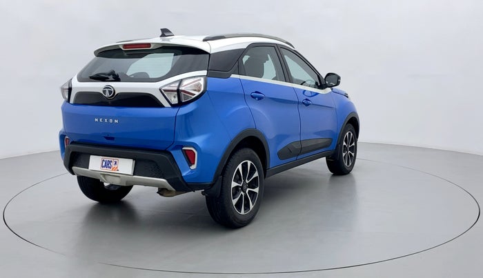 2021 Tata NEXON XZ+ OPT PETROL, Petrol, Manual, 26,533 km, Right Back Diagonal