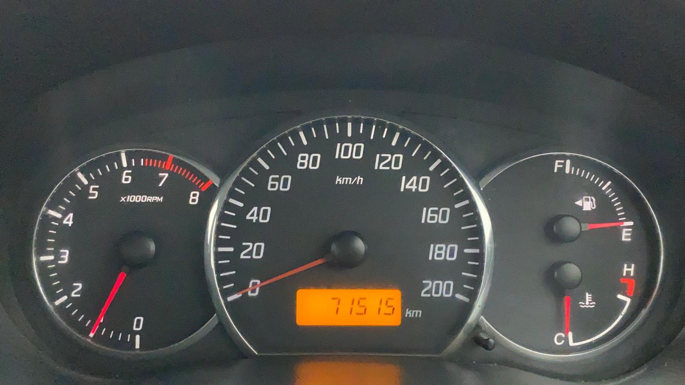 2011 Maruti Swift Dzire VXI, Petrol, Manual, 71,515 km, Odometer Image