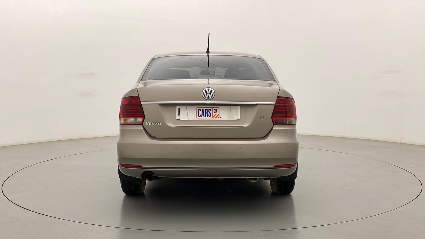 2016 Volkswagen Vento COMFORTLINE MT PETROL, Petrol, Manual, 51,170 km, Back/Rear
