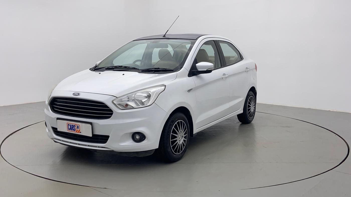 2016 Ford Figo Aspire 1.5 TREND DIESEL, Diesel, Manual, 72,092 km, Left Front Diagonal (45- Degree) View