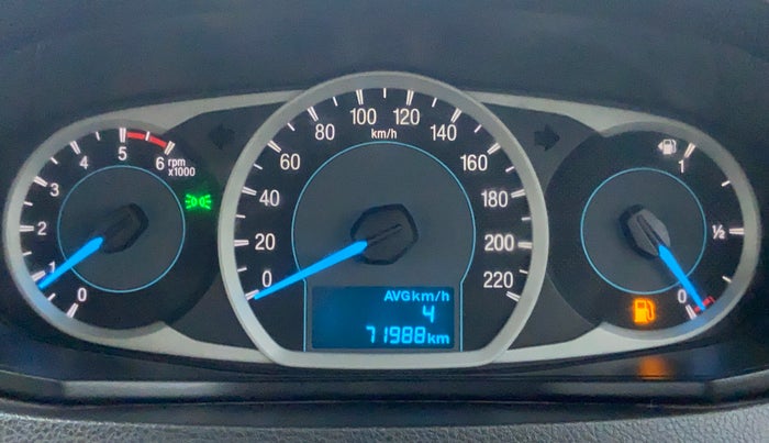 2016 Ford Figo Aspire 1.5 TREND DIESEL, Diesel, Manual, 72,092 km, Odometer View