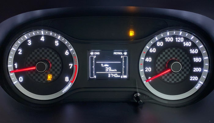 2022 Hyundai AURA S 1.2 CNG, CNG, Manual, 3,807 km, Odometer Image