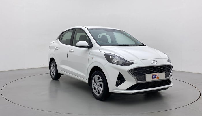2022 Hyundai AURA S 1.2 CNG, CNG, Manual, 3,807 km, Right Front Diagonal