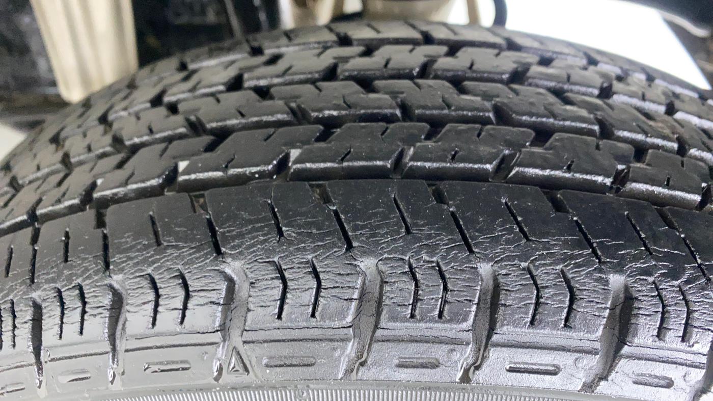 2011 Maruti Alto K10 VXI P, Petrol, Manual, 39,093 km, Left Rear Tyre Tread