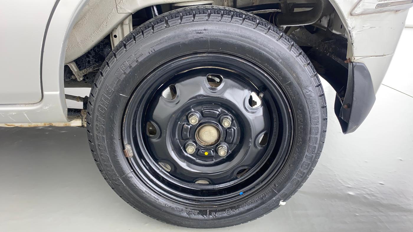 2011 Maruti Alto K10 VXI P, Petrol, Manual, 39,093 km, Left Rear Wheel