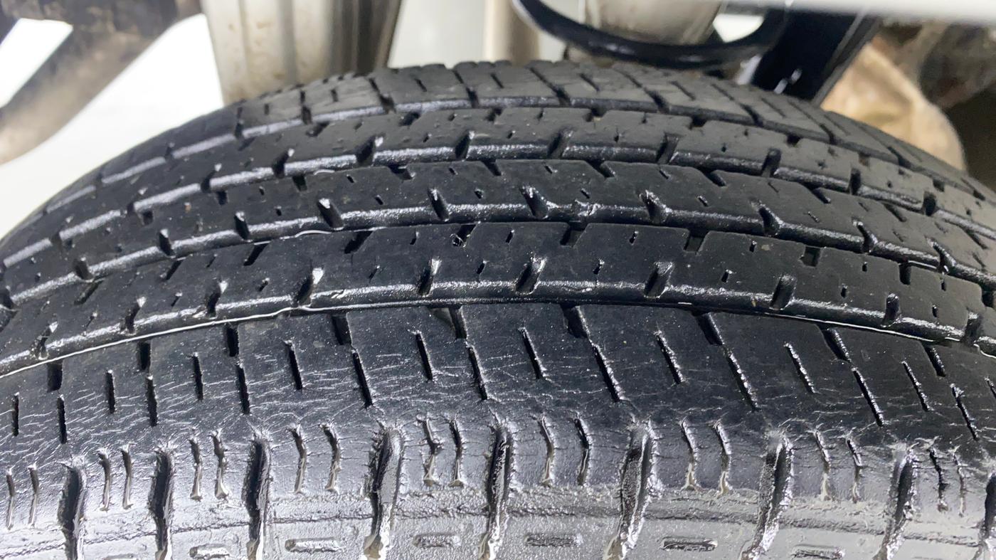 2011 Maruti Alto K10 VXI P, Petrol, Manual, 39,093 km, Right Rear Tyre Tread