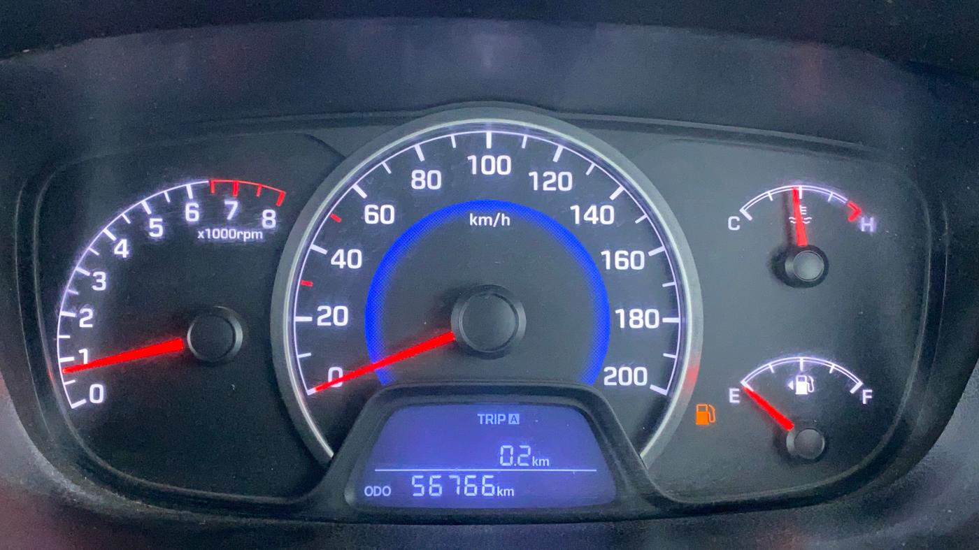 2015 Hyundai Grand i10 MAGNA 1.2 VTVT, Petrol, Manual, 56,766 km, Odometer Image