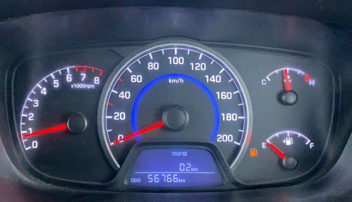 2015 Hyundai Grand i10 MAGNA 1.2 VTVT, Petrol, Manual, 56,766 km, Odometer Image