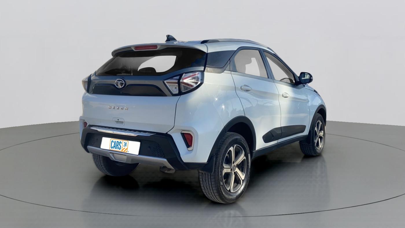 2021 Tata NEXON XZ+ OPT PETROL, Petrol, Manual, 14,475 km, Right Back Diagonal