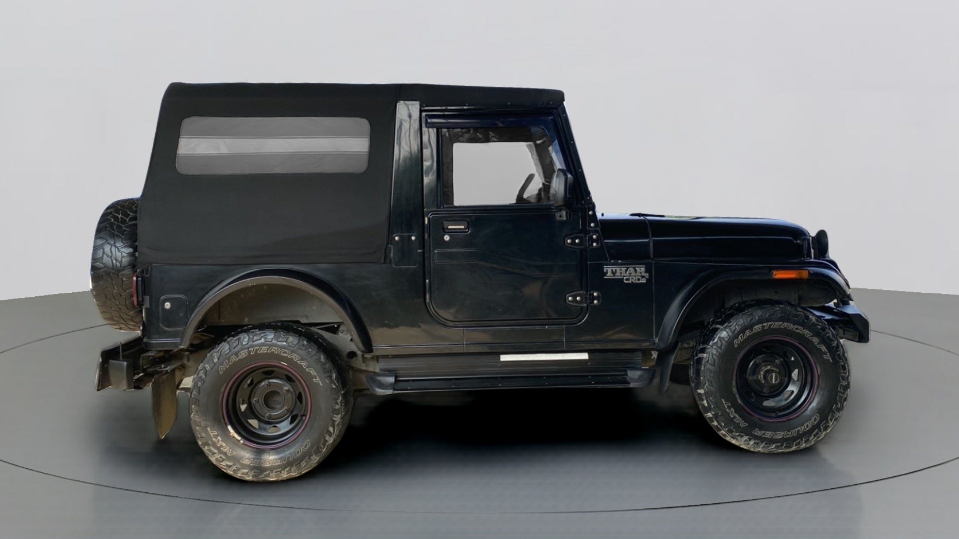 2015 Mahindra Thar CRDE 4X4 BS IV, Diesel, Manual, 35,530 km, Right Side View