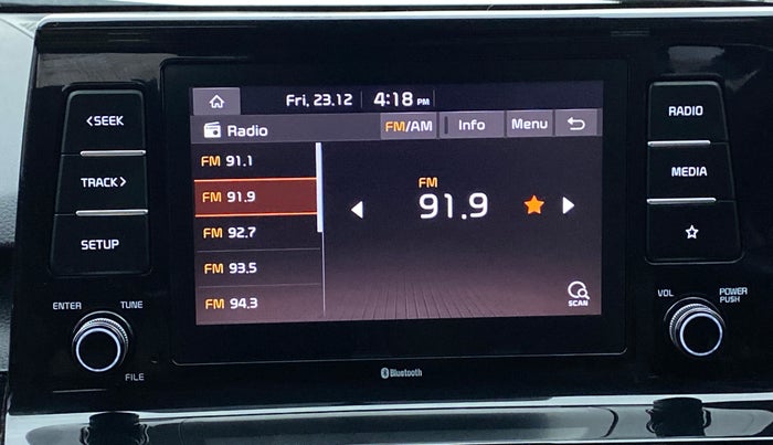 2022 KIA SELTOS HTK PLUS 1.5 DIESEL, Diesel, Manual, 12,447 km, Infotainment System