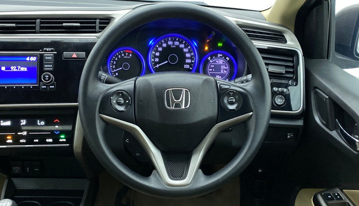 2016 Honda City V MT PETROL, Petrol, Manual, 60,441 km, Steering Wheel Close Up