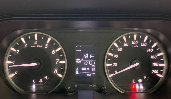 2014 Tata Zest XMS RT, Petrol, Manual, 19,768 km, Odometer Image