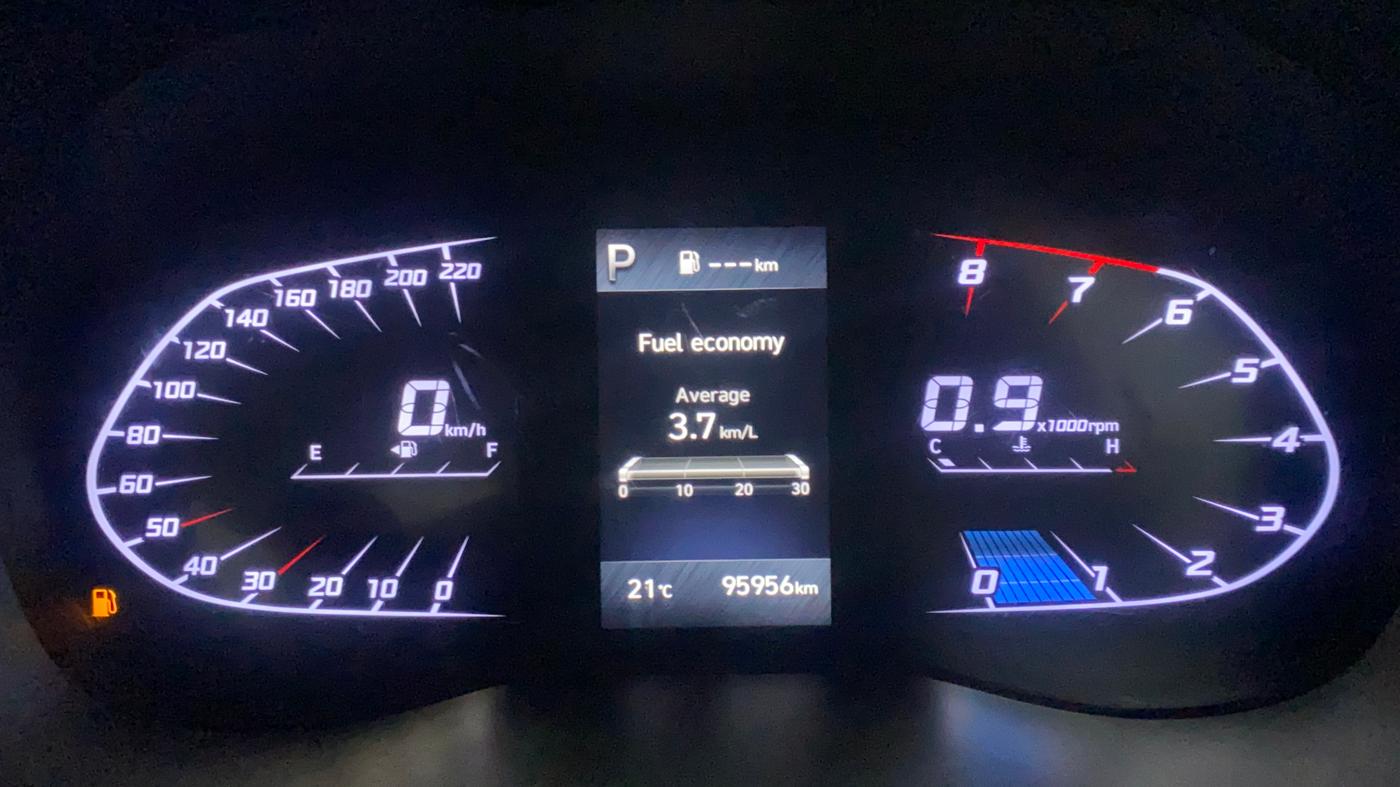 2020 Hyundai Verna SX 1.5 VTVT IVT, Petrol, Automatic, 95,995 km, Odometer Image
