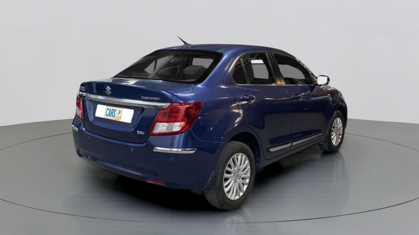 2017 Maruti Dzire ZXI, Petrol, Manual, 72,173 km, Right Back Diagonal
