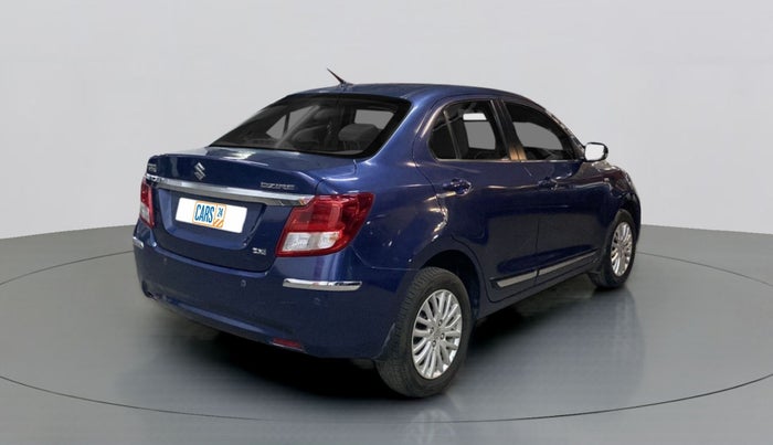 2017 Maruti Dzire ZXI, Petrol, Manual, 72,173 km, Right Back Diagonal