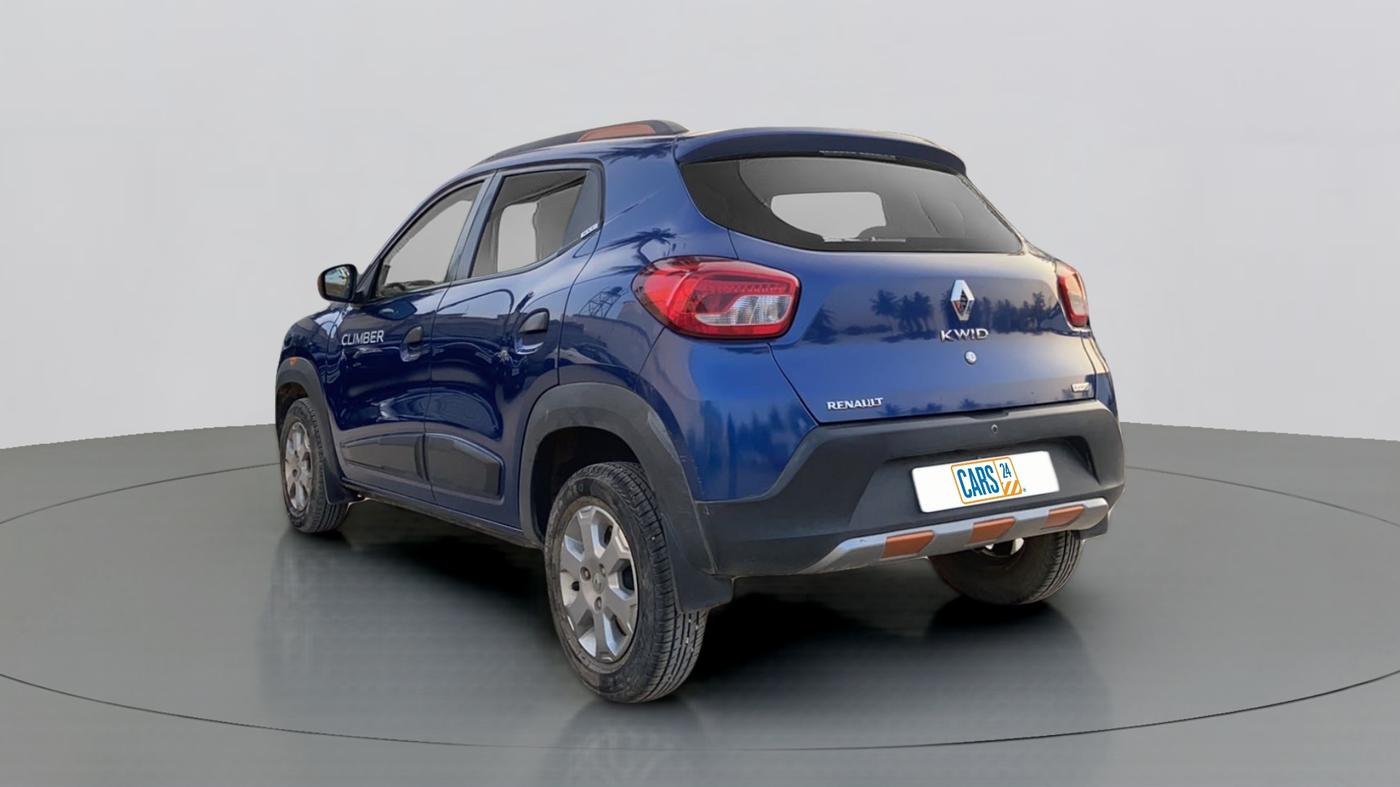 2018 Renault Kwid CLIMBER 1.0 AT, Petrol, Automatic, 20,727 km, Left Back Diagonal