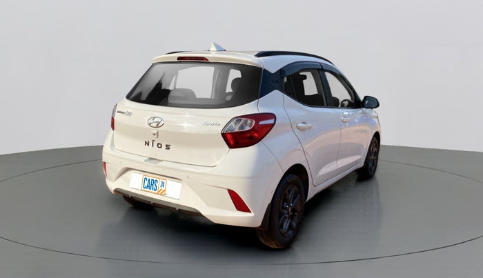 2020 Hyundai GRAND I10 NIOS SPORTZ 1.2 KAPPA VTVT, Petrol, Manual, 62,796 km, Right Back Diagonal