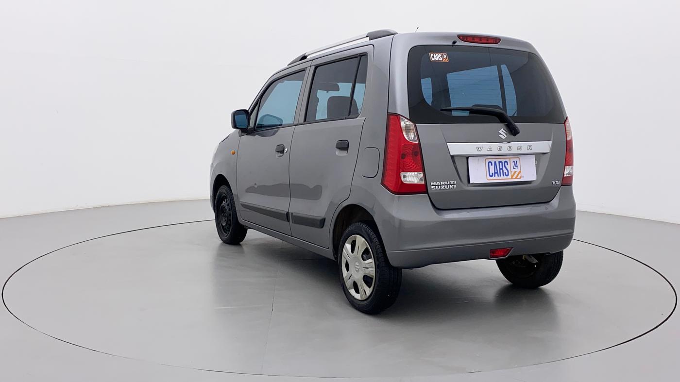 2016 Maruti Wagon R 1.0 VXI AMT, Petrol, Automatic, 85,941 km, Left Back Diagonal