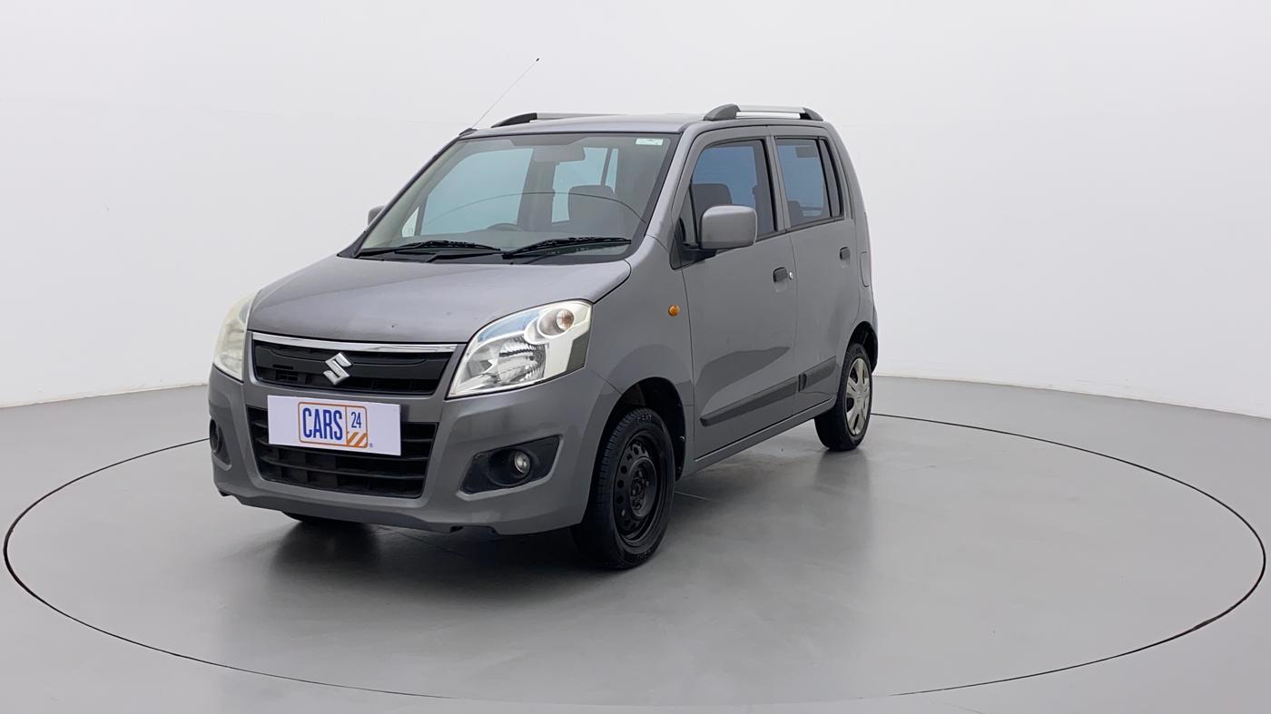 2016 Maruti Wagon R 1.0 VXI AMT, Petrol, Automatic, 85,941 km, Left Front Diagonal