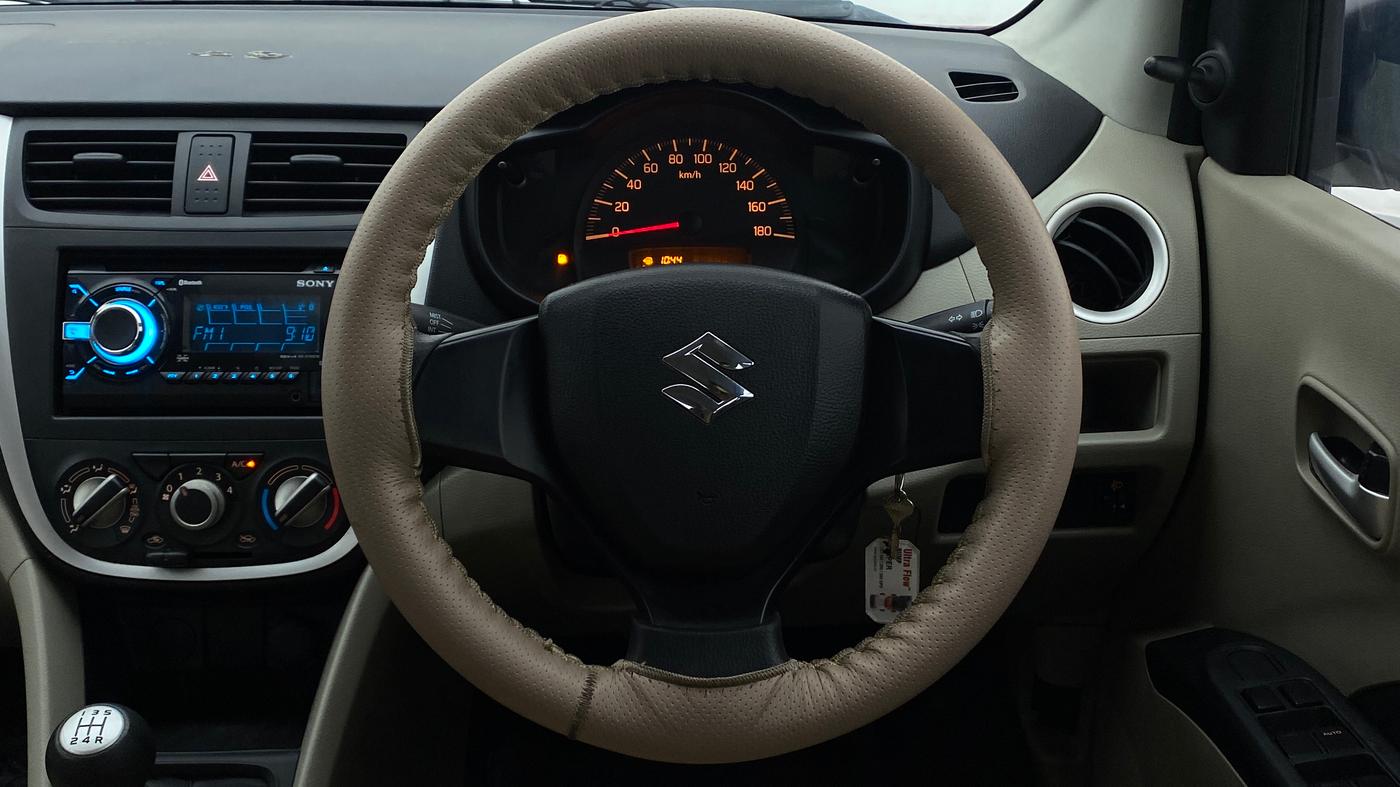2017 Maruti Celerio VXI, Petrol, Manual, 84,543 km, Steering Wheel Close Up