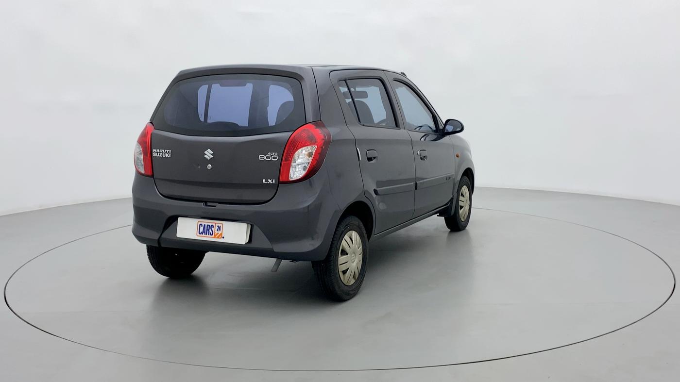 2012 Maruti Alto 800 LXI, Petrol, Manual, 43,345 km, Right Back Diagonal