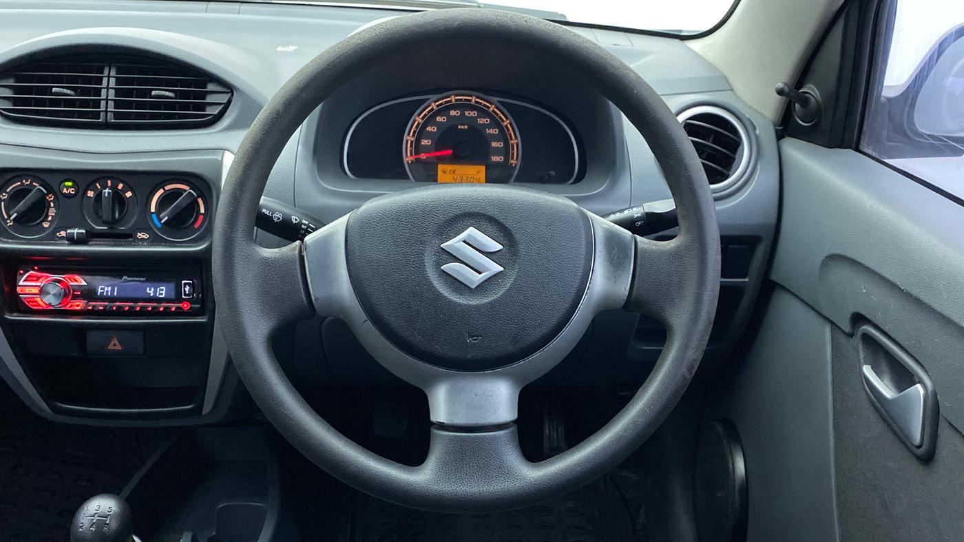 2012 Maruti Alto 800 LXI, Petrol, Manual, 43,345 km, Steering Wheel Close Up