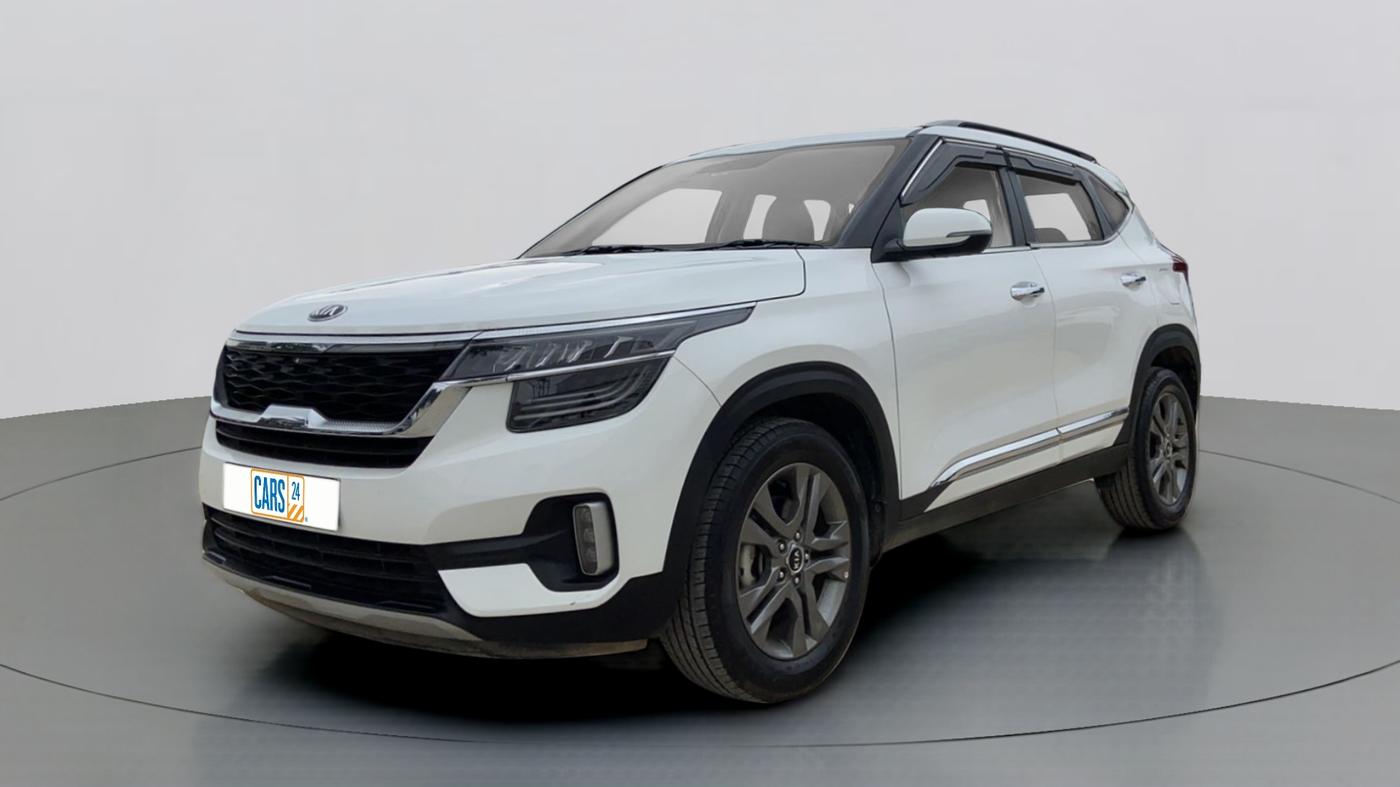 2020 KIA SELTOS HTX 1.5 PETROL MT, Petrol, Manual, 11,280 km, Left Front Diagonal