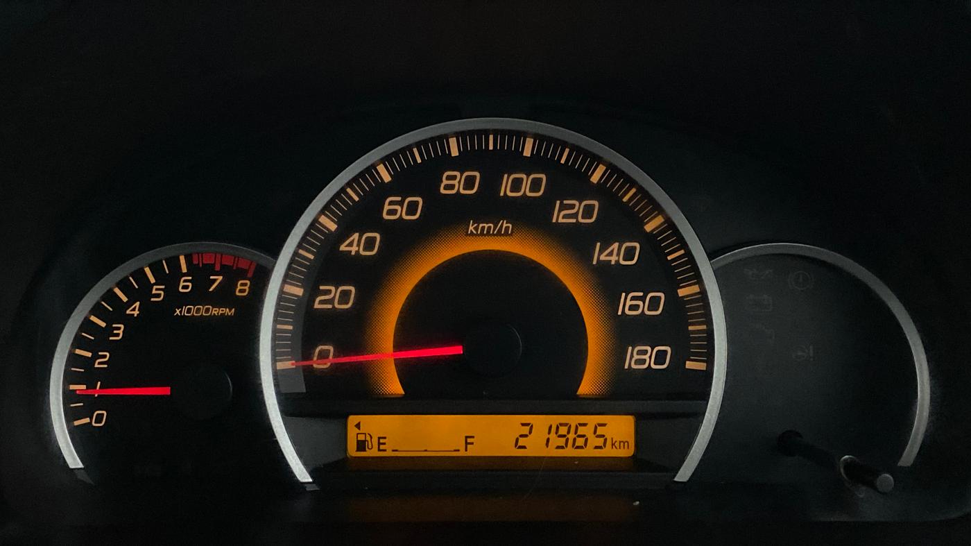 2015 Maruti Wagon R 1.0 VXI, Petrol, Manual, 22,011 km, Odometer Image