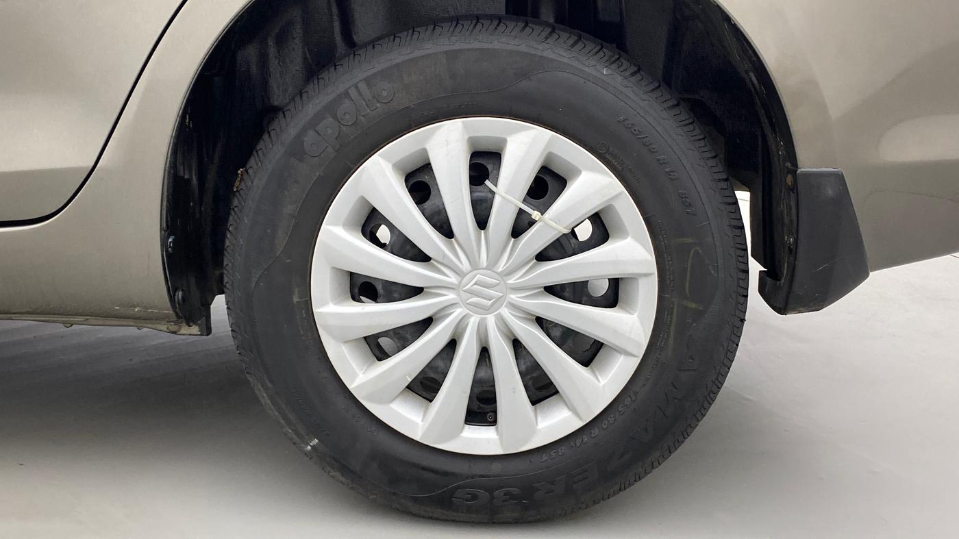 2017 Maruti Swift Dzire VXI OPT, Petrol, Manual, 38,644 km, Left Rear Wheel