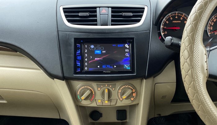 2017 Maruti Swift Dzire VXI OPT, Petrol, Manual, 38,644 km, Air Conditioner